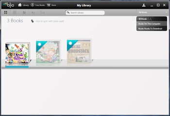 Blio screenshot