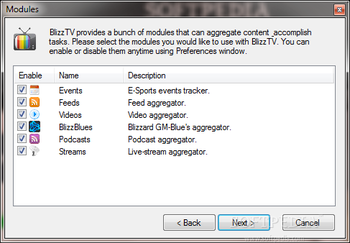 BlizzTV screenshot 2
