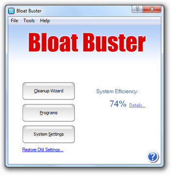 Bloat Buster screenshot