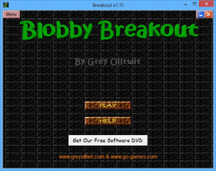 Blobby Breakout screenshot