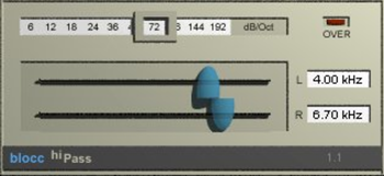 blocc HiPass screenshot