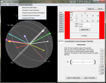 Bloch Sphere Simulator screenshot 4