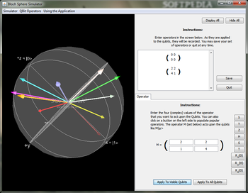 Bloch Sphere Simulator screenshot 5