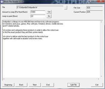 Block File Reader screenshot