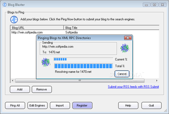 Blog Blaster screenshot 2