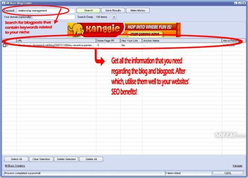 Blog Buzz screenshot