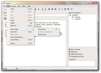 BlogDesk screenshot 3
