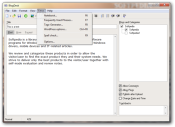 BlogDesk screenshot 5