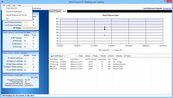 Blood Pressure RT (Readings and Tracking) screenshot 3