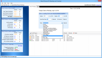 Blood Pressure RT (Readings and Tracking) screenshot 6