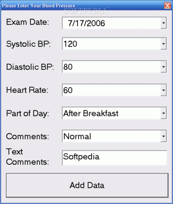 Blood Pressure Tracker screenshot 2