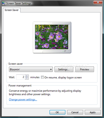 Bloomin Screensaver screenshot