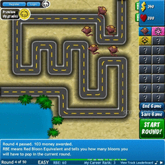 Bloons Tower Defense 4 screenshot