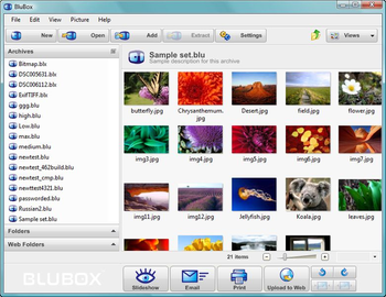 BLUBOX screenshot