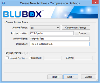 BluBox screenshot 2