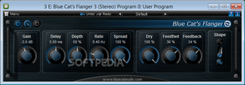 Blue Cat's Flanger screenshot 2