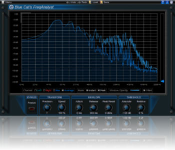Blue Cat's FreqAnalyst Direct X screenshot
