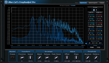 Blue Cat's FreqAnalyst Pro screenshot