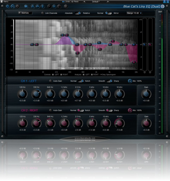 Blue Cat's Liny EQ screenshot 5