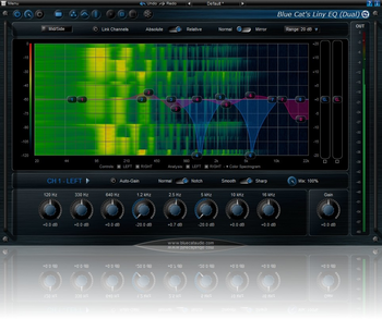 Blue Cat's Liny EQ screenshot 6