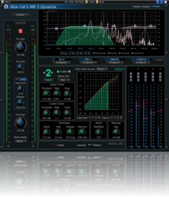 Blue Cat's MB-5 Dynamix VST  screenshot