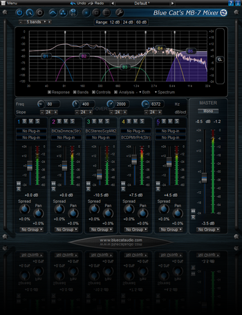 Blue Cat's MB-7 Mixer screenshot