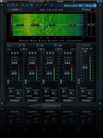 Blue Cat's MB-7 Mixer screenshot 2