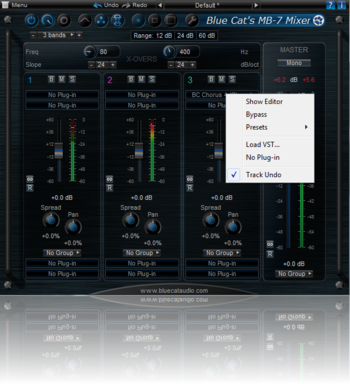 Blue Cat's MB-7 Mixer screenshot 4