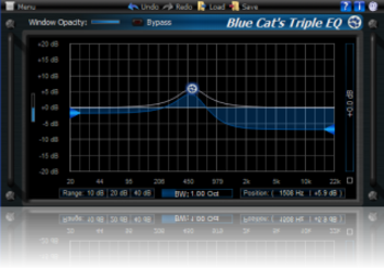 Blue Cat's Triple EQ Direct X  screenshot