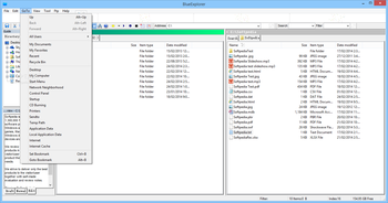 Blue Explorer screenshot 4