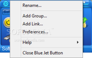 Blue Jet Button screenshot 2