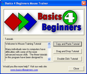 Blue Mouse Tutorial screenshot