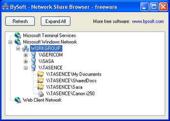 Blue Network Browser screenshot 3