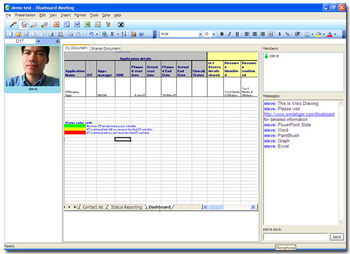 Blueboard Meeting Server screenshot