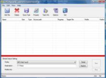 Bluefox FLV to MP3 Converter screenshot 3