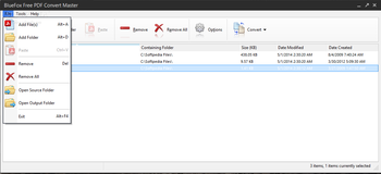 BlueFox Free PDF Convert Master screenshot 3