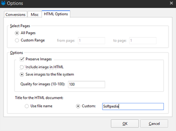 BlueFox Free PDF to HTML Converter screenshot 5