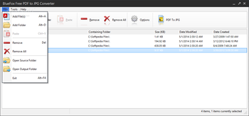 BlueFox Free PDF to JPG Converter screenshot 2