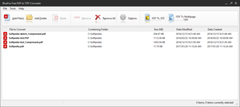 BlueFox Free PDF to TIFF Converter screenshot