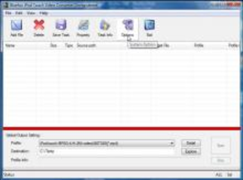 Bluefox iPod Touch Video Converter screenshot