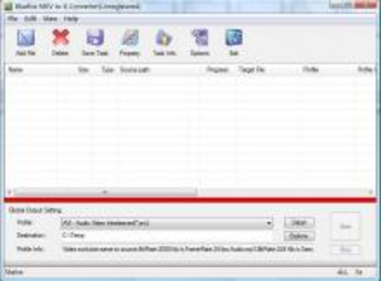 Bluefox MKV to X Converter screenshot