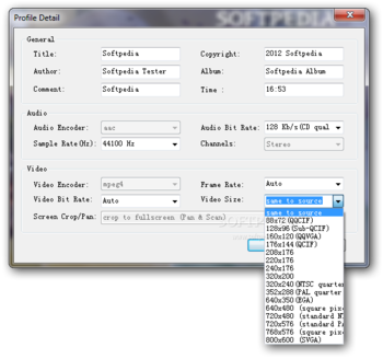 Bluefox MP4 Video Converter screenshot 2