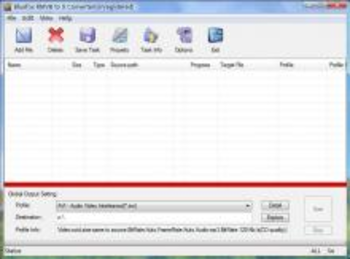 Bluefox RMVB to X converter screenshot
