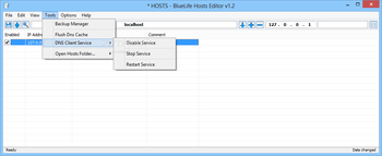 BlueLife Hosts Editor screenshot 4