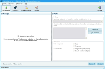 BlueMailCentral screenshot