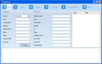 Blueminer screenshot