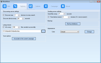 BlueMiner screenshot 2