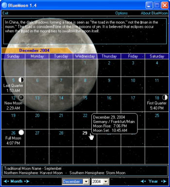 BlueMoon screenshot 2