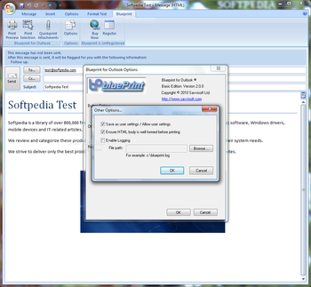Blueprint for Outlook Basic Edition screenshot 3