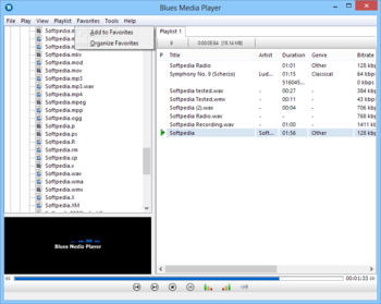 Blues Media Player screenshot 5